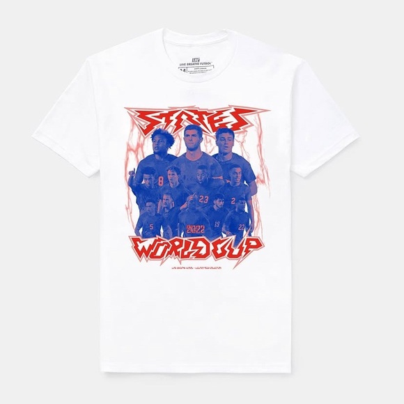 Live Breathe Futbol Other - ⚽️Live Breathe Futbol Limited Collection 2022 Men’s World Cup T-shirt - Medium